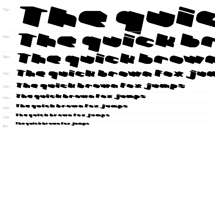 GREATEST VIEW Italic Waterfall