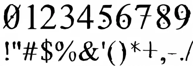 GRECOromanLubedWrestling Font OTHER CHARS