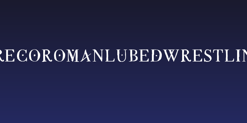 GRECOromanLubedWrestling Social Header