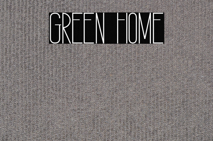 GREEN HOME Example 2