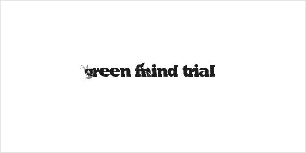 GREEN MIND TRIAL Logo