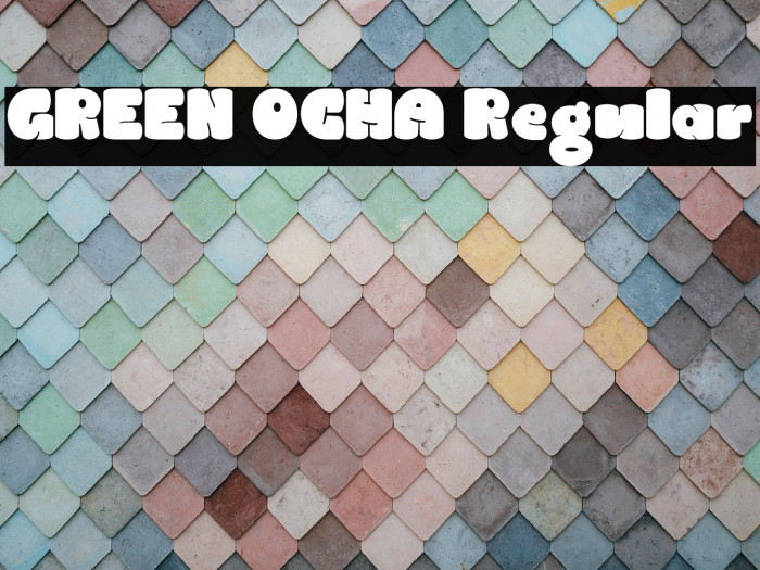 GREEN OCHA Regular Example 1