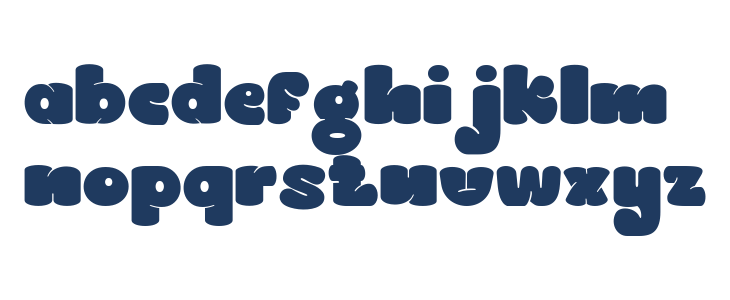 GREEN OCHA Regular Lowercase