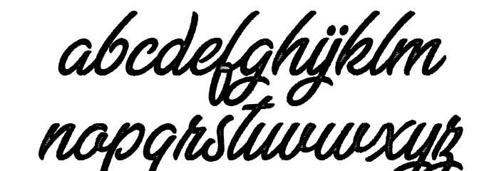 GREENFOOD PERSONAL USE Italic Font LOWERCASE