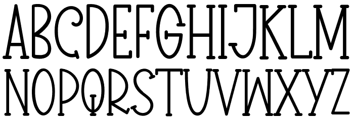 GREENHOUSERegular Font LOWERCASE