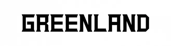 GREENLAND  font caratteri gratis