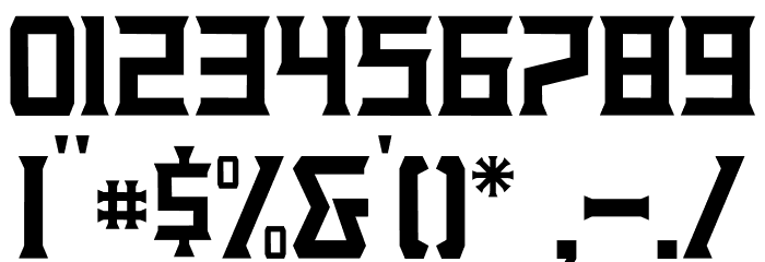 GREENLAND Font OTHER CHARS