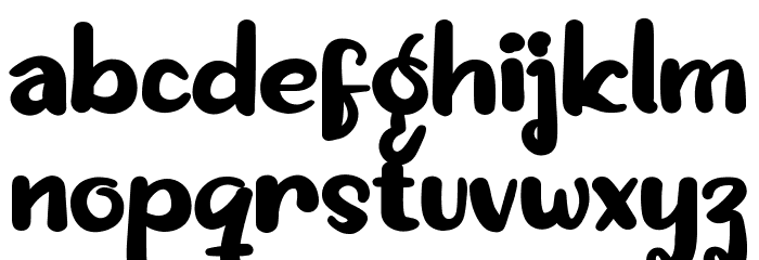 GREFY Font LOWERCASE