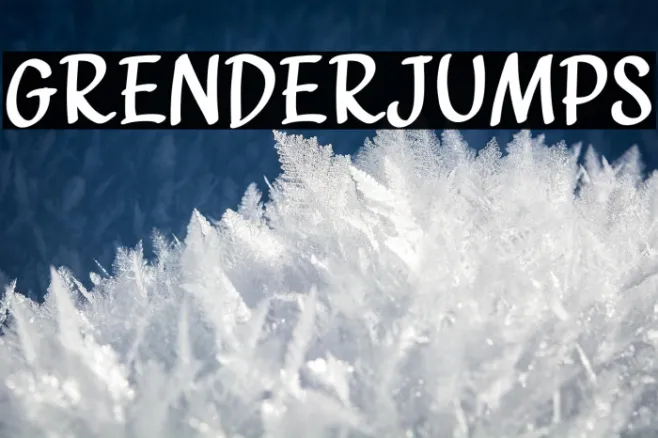 GRENDER JUMPS Example 1