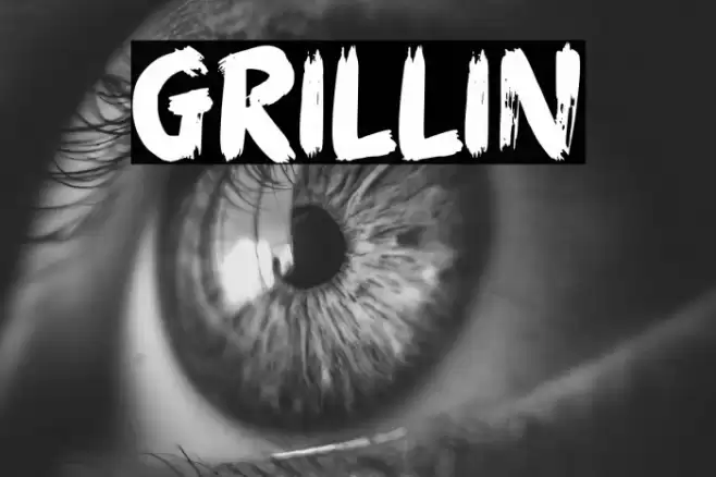 GRILLIN Font examples