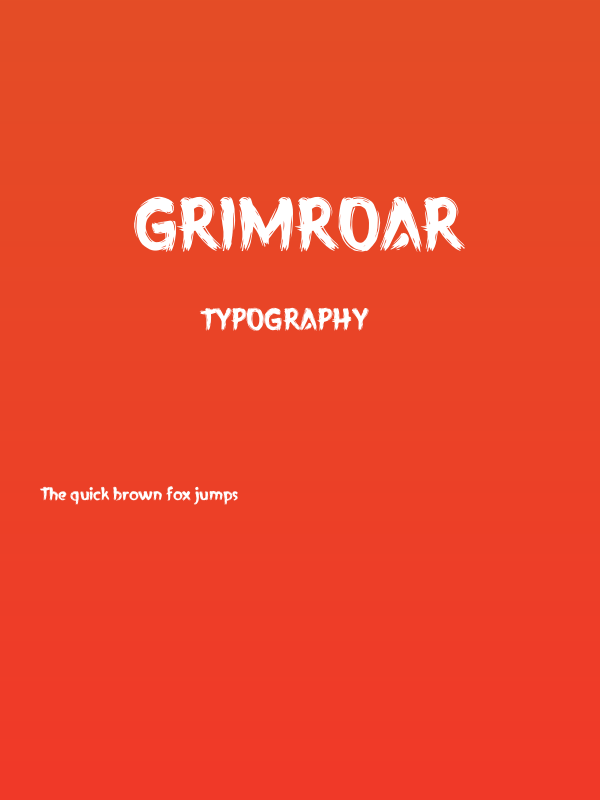GRIMROAR Poster
