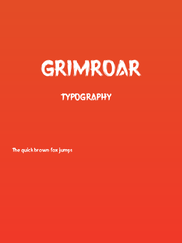 GRIMROAR Poster