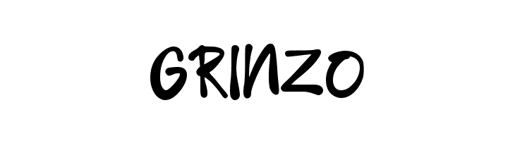 GRINZO  フリーフォントのダウンロード