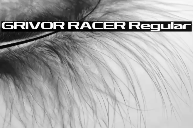 GRIVOR RACER Regular Fuentes examples