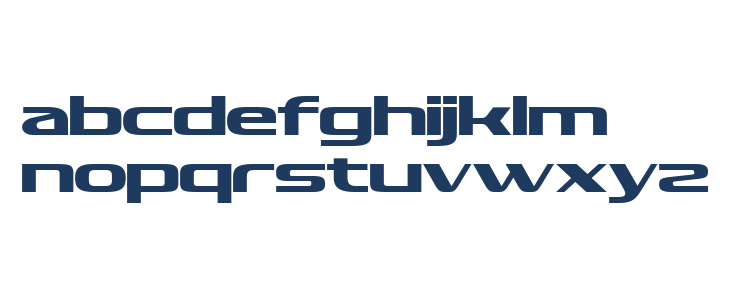 GRIVOR RACER Regular Lowercase