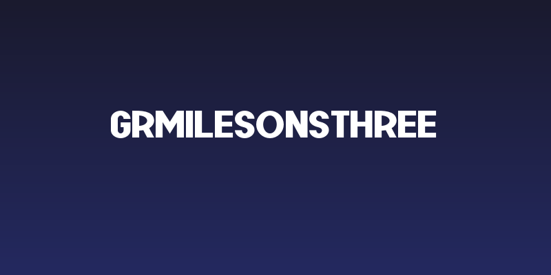 GRMilesonsThree Social Header