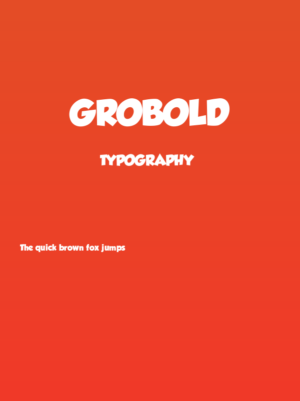 GROBOLD Poster