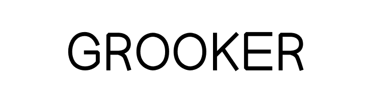 GROOKER  Free Fonts Download