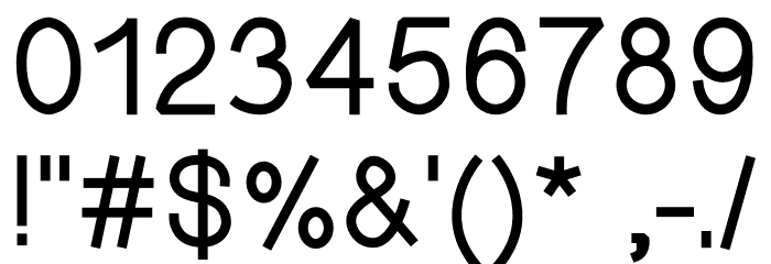 GROOKER Font OTHER CHARS
