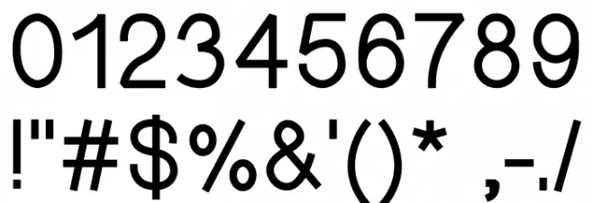 GROOKER Font OTHER CHARS