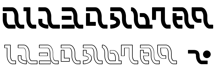 GROSSFADERS CH02 Font OTHER CHARS