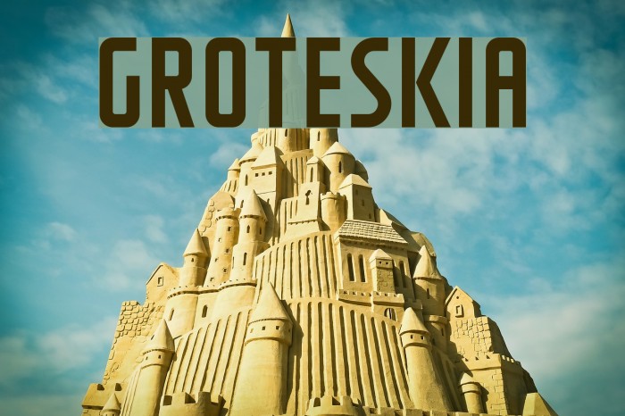 GROTESKIA Polices examples