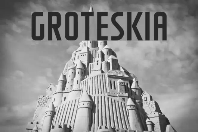 GROTESKIA Polices examples
