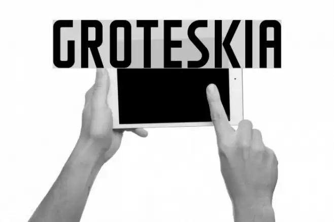 GROTESKIA Polices examples
