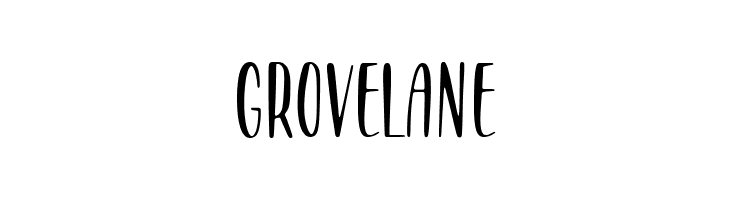 GROVELANE  नि: शुल्क फ़ॉन्ट्स डाउनलोड