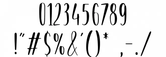 GROVELANE Font Alte caractere