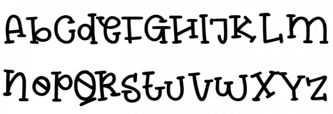 GROW UP Font UPPERCASE