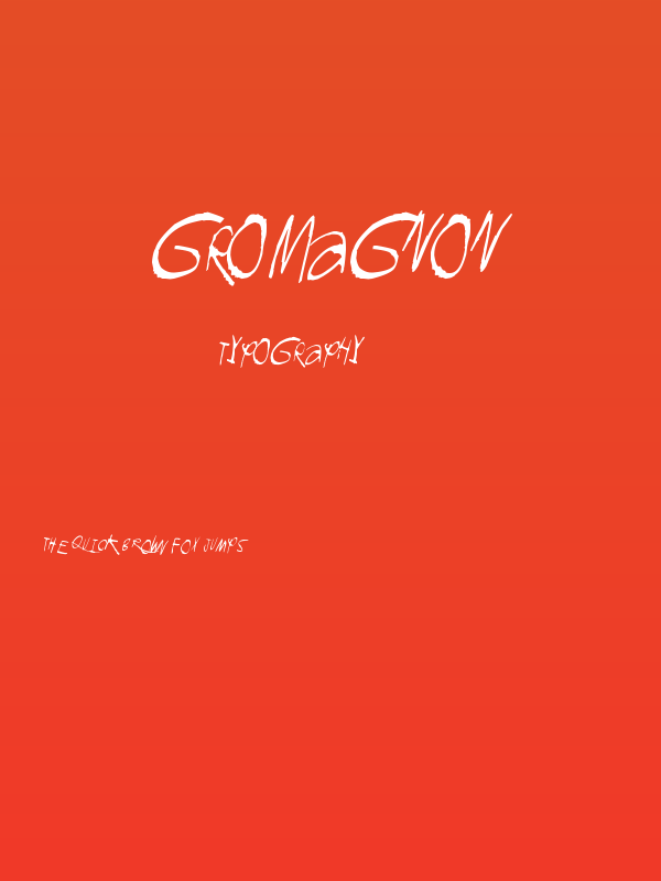 GROmagnon Poster