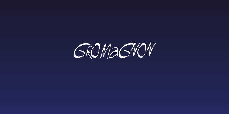 GROmagnon Social Header