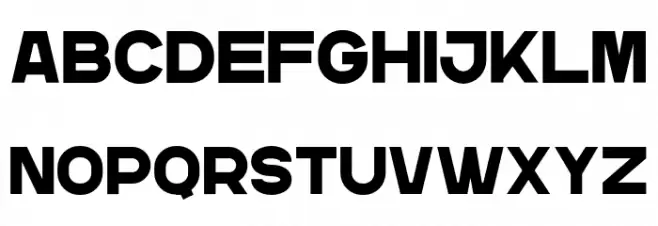GRReadOne Font Litere mari