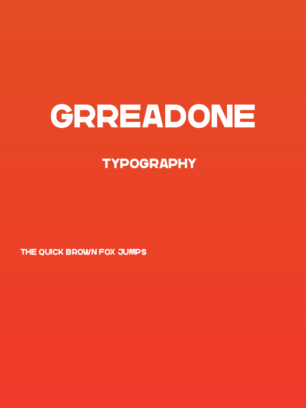 GRReadOne Poster