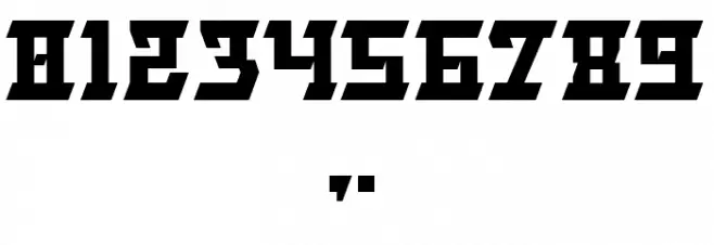 GRVS-FREE-YELLOWFANG Font OTHER CHARS