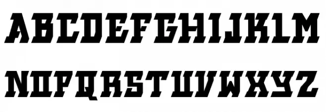 GRVS-FREE-YELLOWFANG Schriftart Groß
