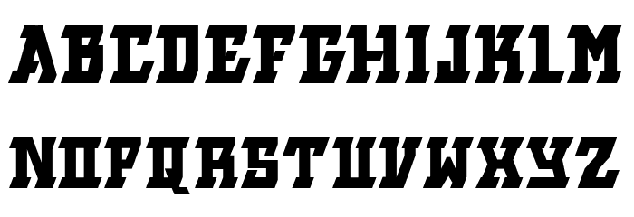GRVS-FREE-YELLOWFANG Font LOWERCASE