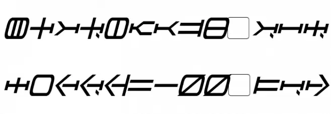 Graalen Italic Schriftart Groß