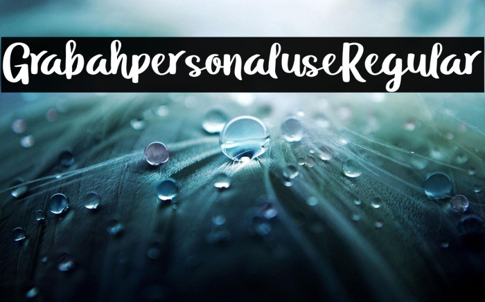 GrabahpersonaluseRegular Example 3