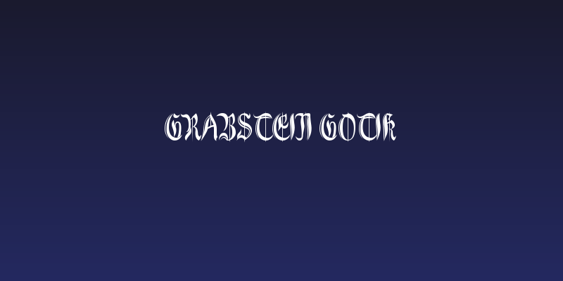 Grabstein Gotik Social Header