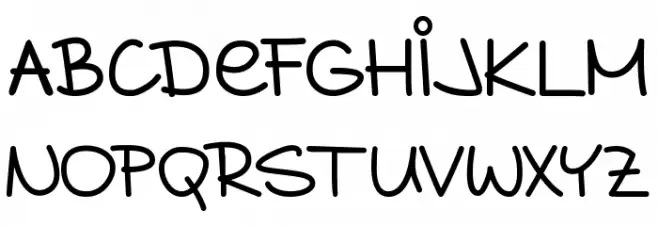 Grabstein HandSchrift Fuentes MAYÚSCULAS