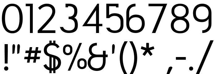 GrabsteinSansCE Font OTHER CHARS