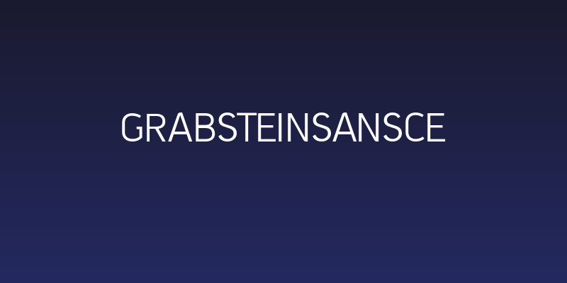 GrabsteinSansCE Social Header