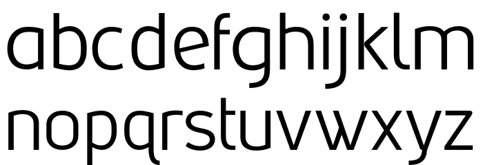 GrabsteinSansCE Font LOWERCASE
