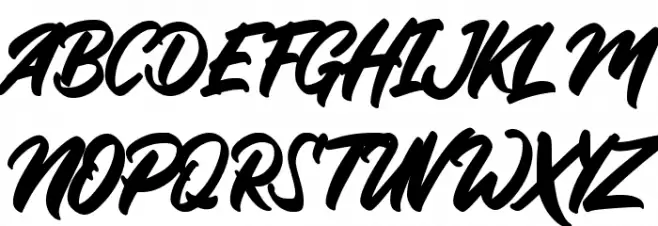 Graby Font Litere mari