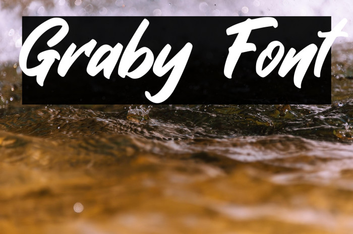 Graby Font examples