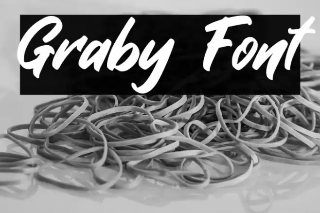 Graby Font examples