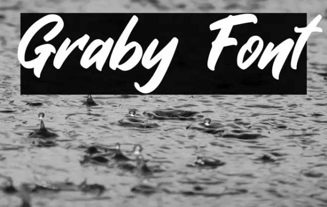 Graby Font examples