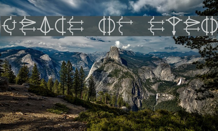Grace of Etro Font examples